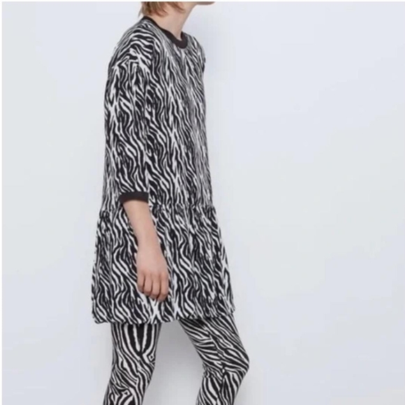ZARA  zebra print dress - Picture 2 of 5